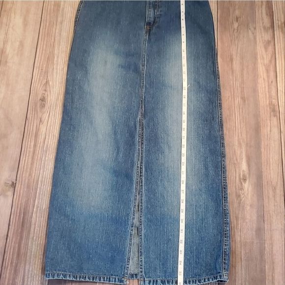 Vintage denim maxi skirt - Picture 5 of 8